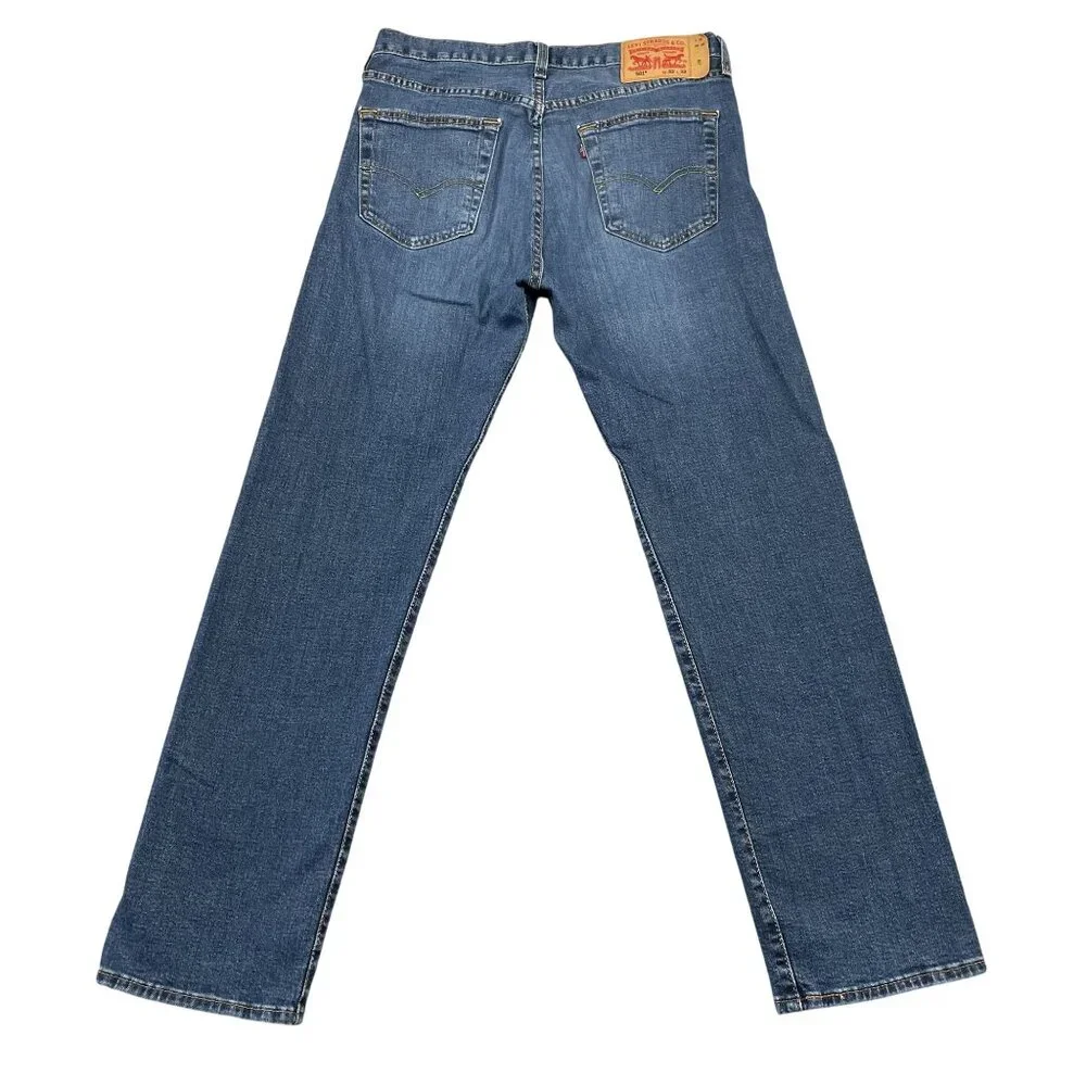 Levi's 501 XX Jeans Mens 32x32 Blue Button Fly Medium Wash Denim - Picture 2 of 9